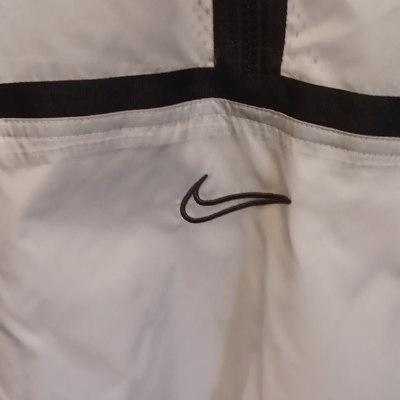 SOLD - Nike DNA Men's Basketball Jacket White HALF ZIP Windbreaker Hoodie - Picture 6 of 10